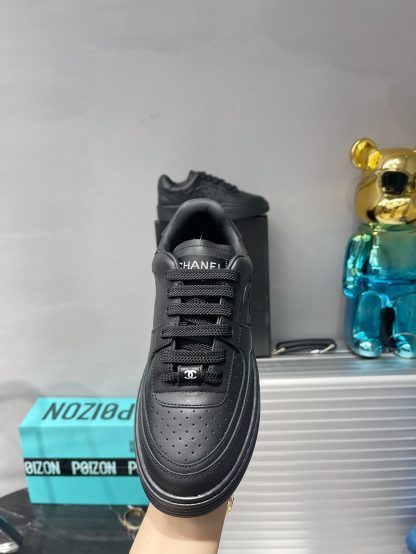 Chanel Spring and Summer Ultra High Quality Black Fashionable Casual Sports Sneakers - Image 8