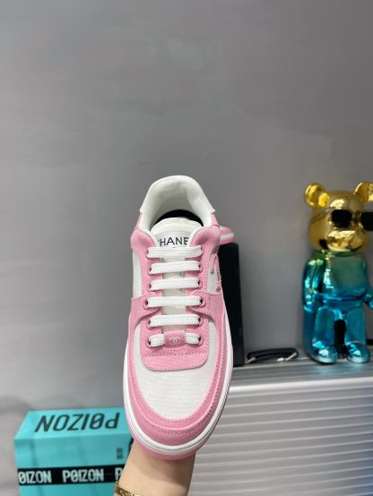 Chanel Spring and Summer Ultra High Quality Light Pink Fashionable Casual Sports Sneakers - Image 8