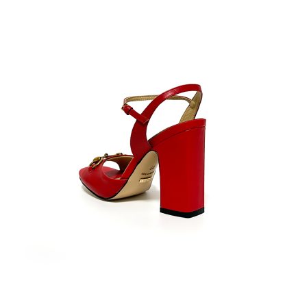 Gucci high heel block heel sandals classic buckle - Image 8