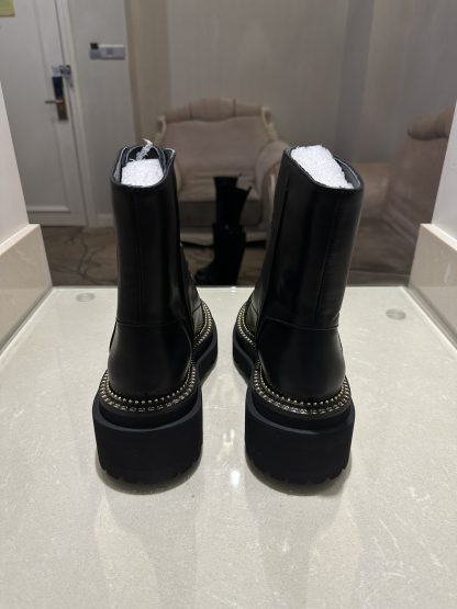 Chanel autumn and winter high-end custom classic luxury black boots - Image 8