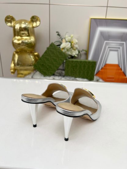 Gucci high heel slippers - Image 9