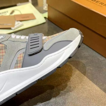 Burberry Vintage Check Thick-Soled Sneakers - Image 6