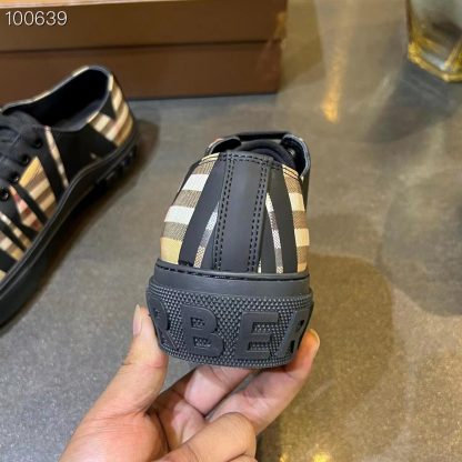 Burberry Vintage Check Cotton Sneakers - Image 8