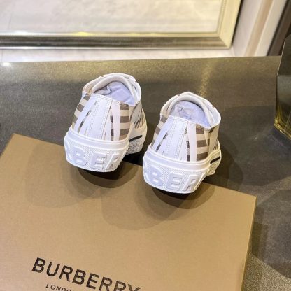 Burberry Vintage Check Cotton Sneakers - Image 7