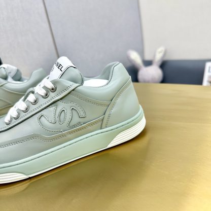Chanel classic light green versatile casual sneakers - Image 7