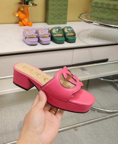 Gucci platform slippers - Image 9