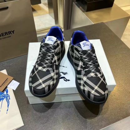 Burberry classic check casual sneakers - Image 8