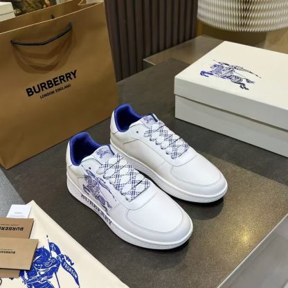 Burberry Velcro Thick-soled Sneakers - Image 8