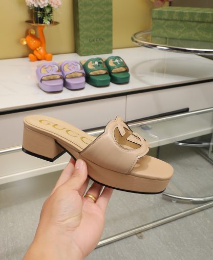 Gucci platform slippers - Image 9
