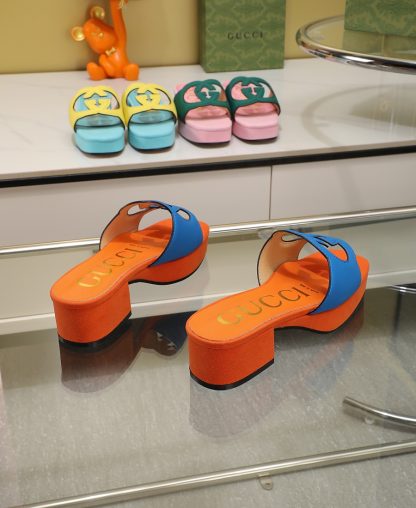 Gucci platform slippers - Image 8