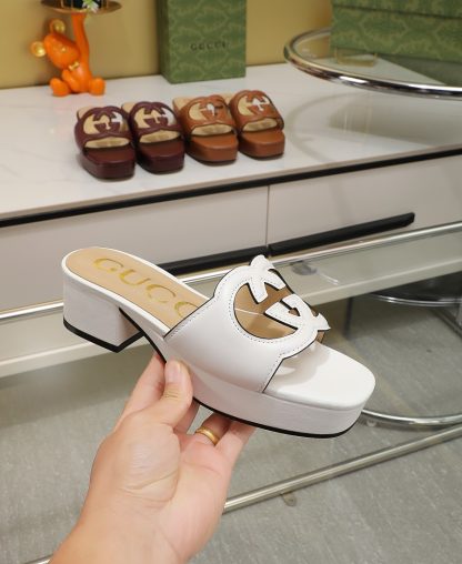 Gucci platform slippers - Image 8
