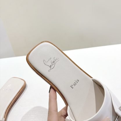 Christian Louboutin casual one-strap flat sandals - Image 8