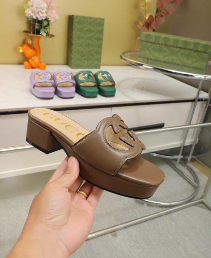 Gucci platform slippers - Image 8