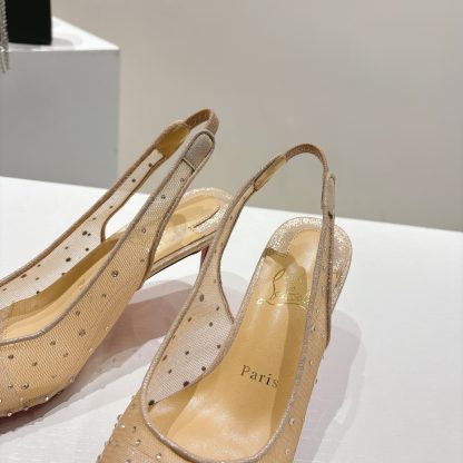 Christian Louboutin FOLLIES STRASS women's crystal high heels - Image 7