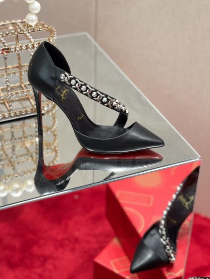 ChristianLouboutin chain fashion sandals high heels - Image 8