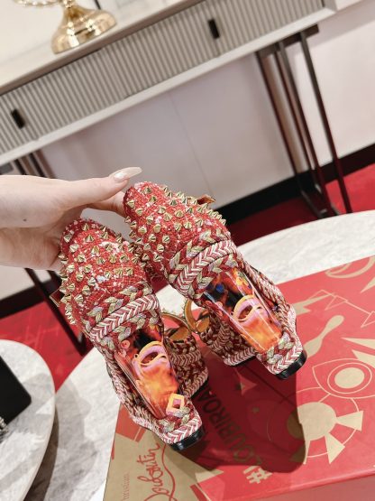 ChristianLouboutin wedge sandals - Image 8