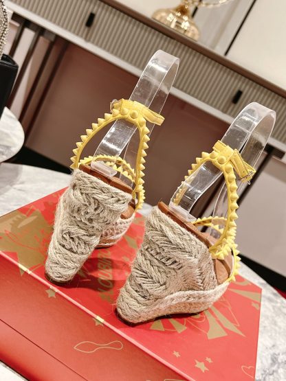 ChristianLouboutin wedge sandals - Image 8