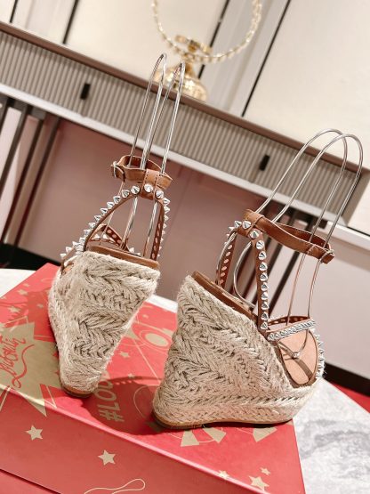 ChristianLouboutin wedge sandals - Image 7