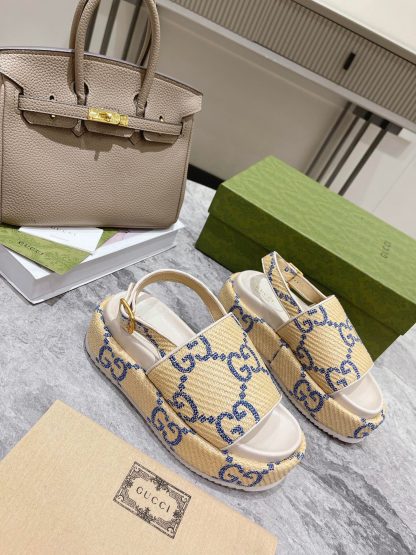 Gucci Women's GG Platform Slide Sandals - Image 6
