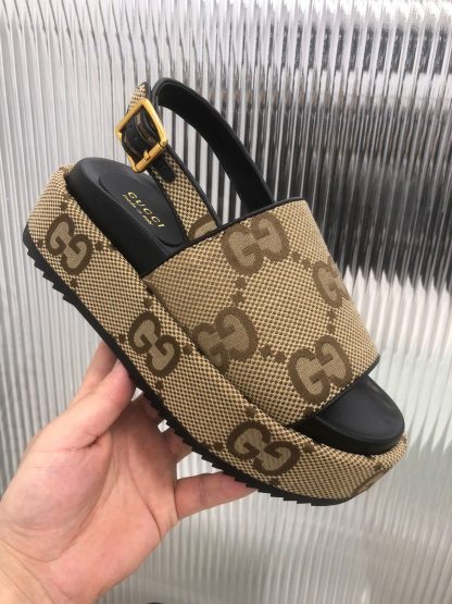 Gucci women's platform sandals