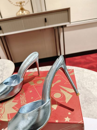 Christian Louboutin stylish peep-toe high heels - Image 8