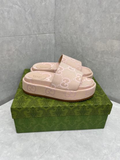 Gucci Women's Large GG Platform Slides