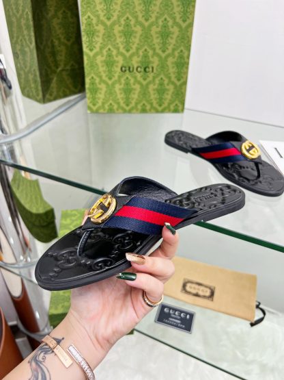Gucci flat flip flops - Image 8