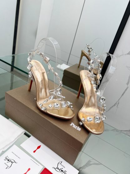 ChristianLouboutin new diamond sandals and high heels - Image 8