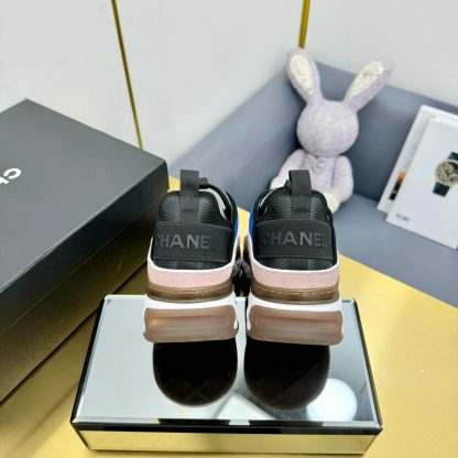 Chanel men's and women's couple's classic blue and pink mix and match fashionable casual dad shoes - Image 8