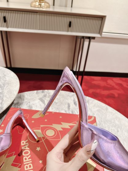 ChristianLouboutin fish mouth sandals high heels - Image 8