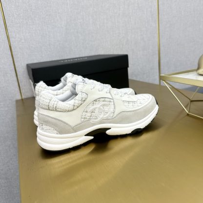 Chanel beige mix classic fashion casual sneakers - Image 7