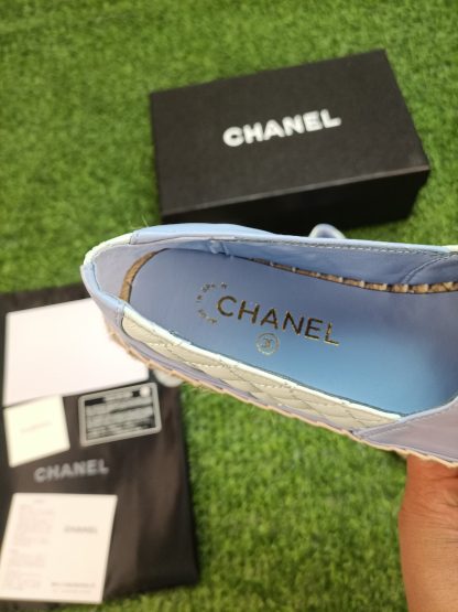 Chanel's new spring sunshine blue and white fisherman shoes - Image 6