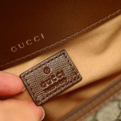 Gucci Horsebit 1955 saddle baguette bag - Image 8