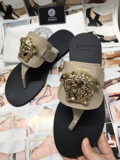 VERSACE thong sandals - Image 8