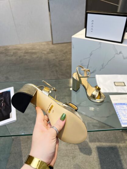 Gucci's new horsebit chunky heel shoes for early spring - Image 9