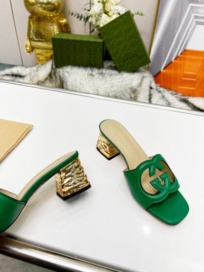 Gucci mid-heel slippers - Image 9