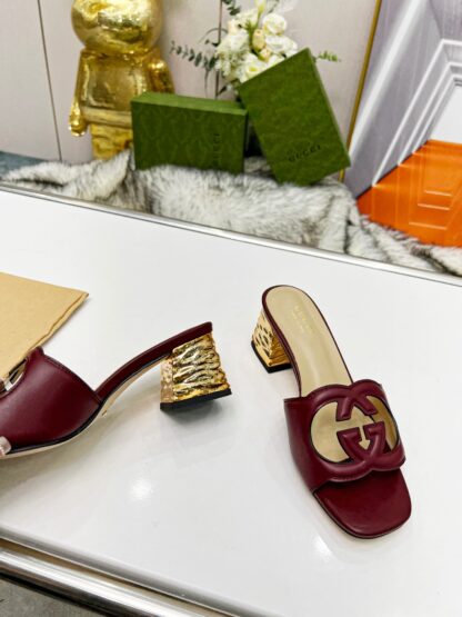 Gucci mid-heel slippers - Image 9