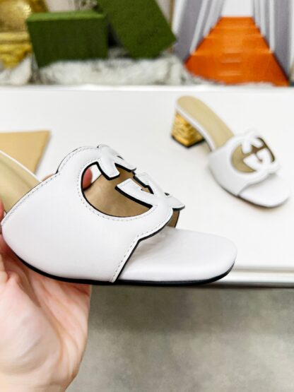 Gucci mid-heel slippers - Image 7