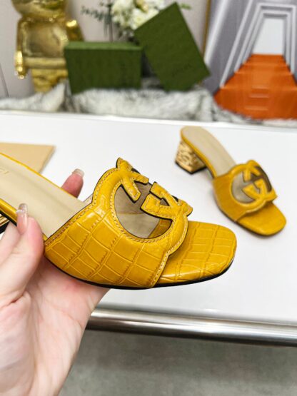 Gucci mid-heel slippers - Image 9