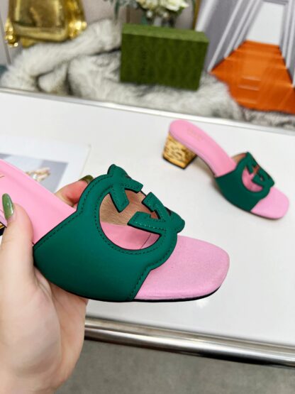 Gucci mid-heel slippers - Image 9