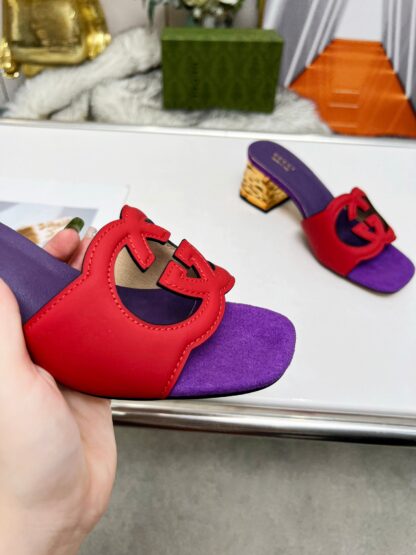 Gucci mid-heel slippers - Image 9