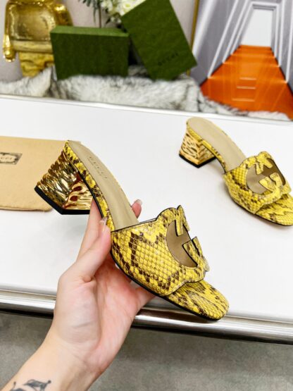 Gucci mid-heel slippers - Image 9