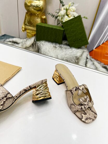 Gucci mid-heel slippers - Image 9