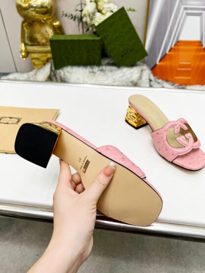 Gucci mid-heel slippers - Image 9