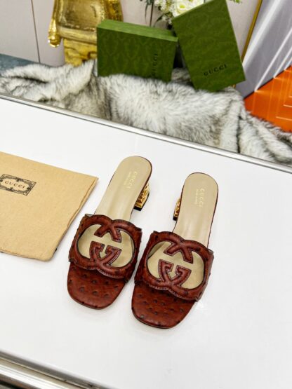 Gucci mid-heel slippers - Image 9