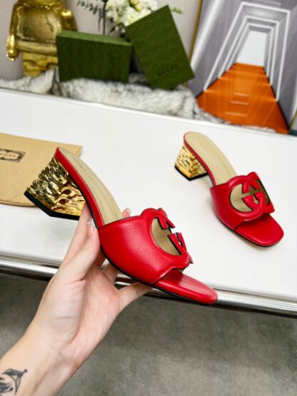 Gucci mid-heel slippers - Image 9