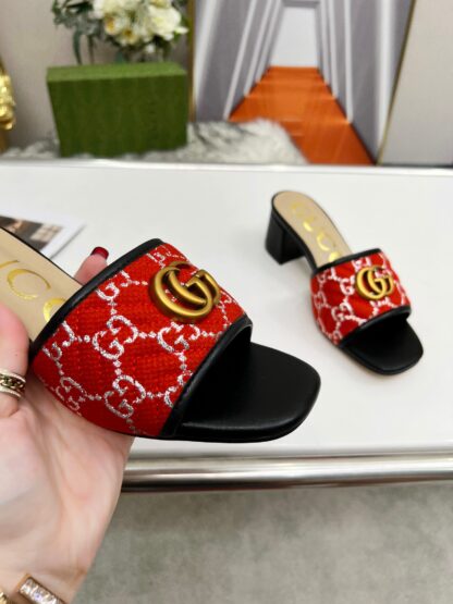 Gucci mid-heel slippers - Image 9