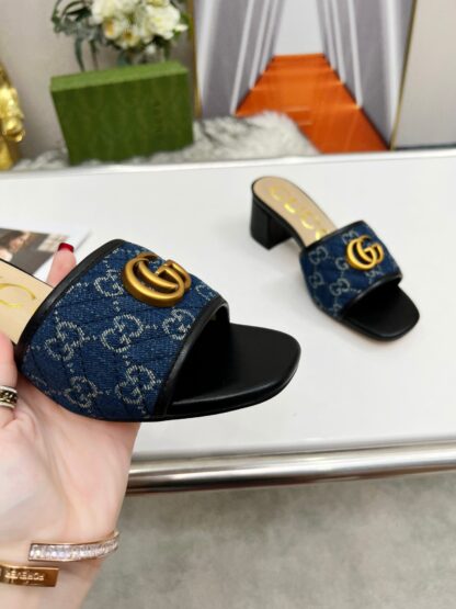 Gucci mid-heel slippers - Image 8