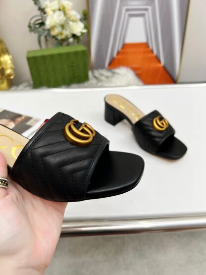 Gucci mid-heel slippers - Image 9