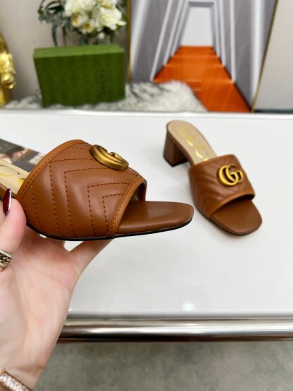 Gucci mid-heel slippers - Image 8